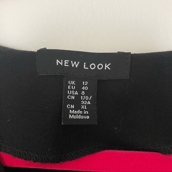 Black button up mini dress - Picture 7 of 12